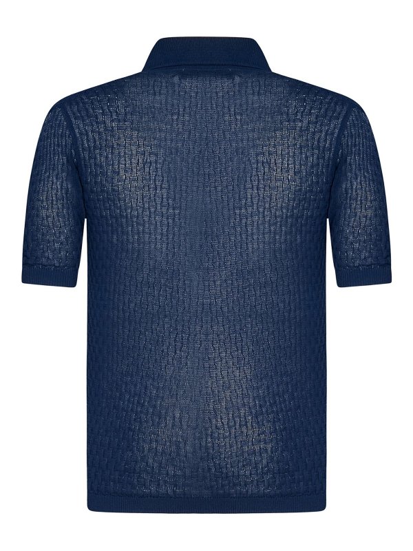 GABRIELE PASINI: ポロシャツ online - ポロシャツ - ブルー