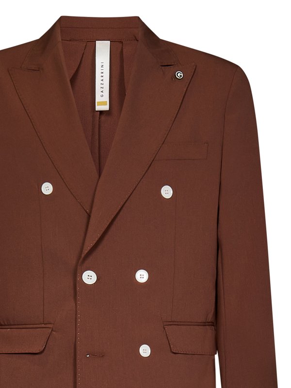 Blazer - Marrón shop online: GAZZARRINI