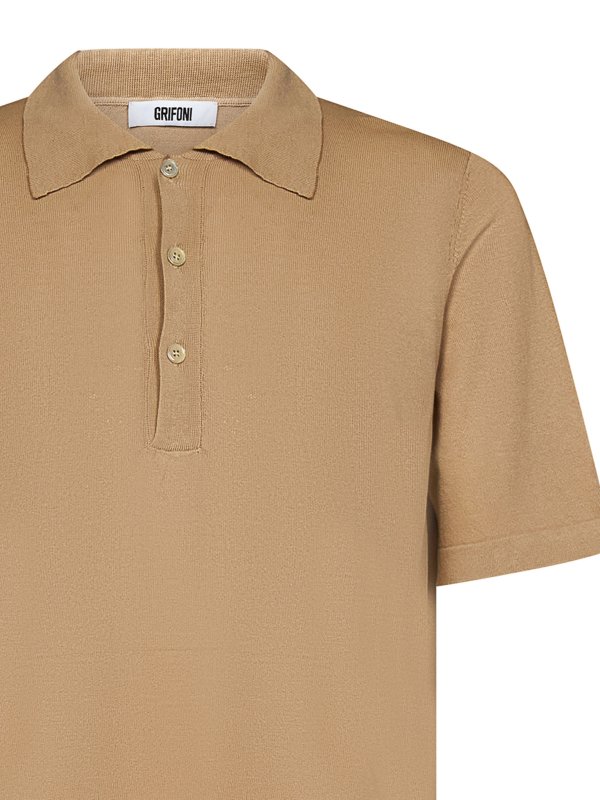 iKRIX Mauro Grifoni: ポロシャツ - ポロシャツ - ベージュ