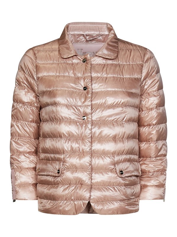 HERNO: ダウン・ハイテクジャケット - ダウンジャケット - ヌードカラー