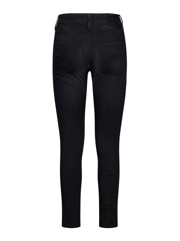 JACOB COHEN: スキニージーンズ online - スキニージーンズ - 黒