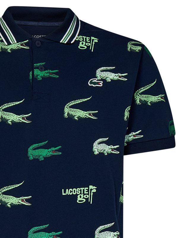 iKRIX LACOSTE: polo shirts - Short-sleeved navy blue ultra-dry m