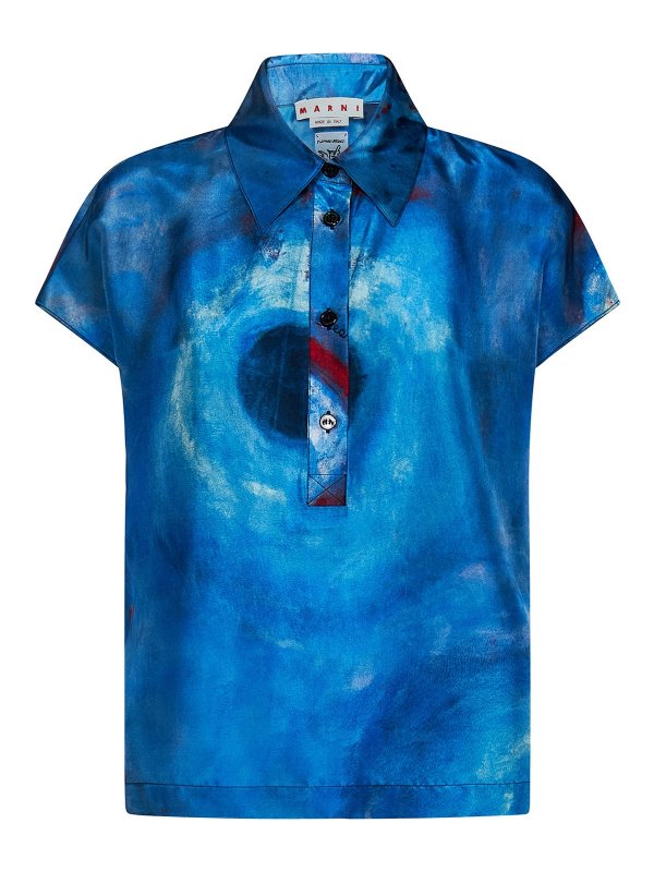 Marni: Polos  - Polo - Bleu