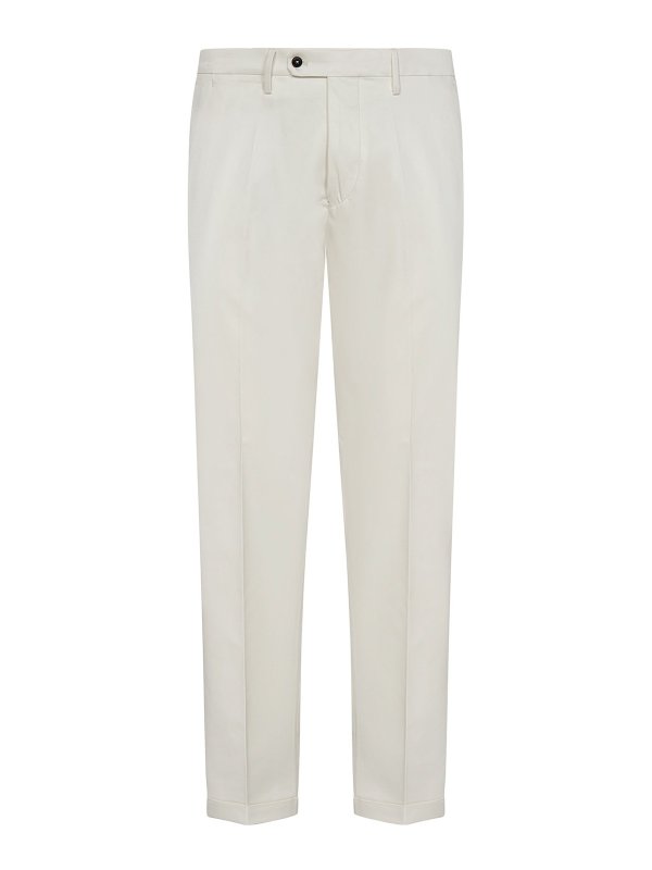 MICHELE CARBONE: pantaloni casual - Pantaloni ch