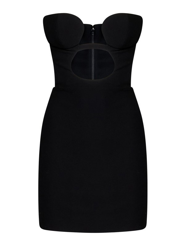 NENSI DOJAKA: Robes courtes - Robe - Noir