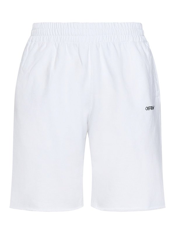 OFF-WHITE: Shorts - Short - Blanc