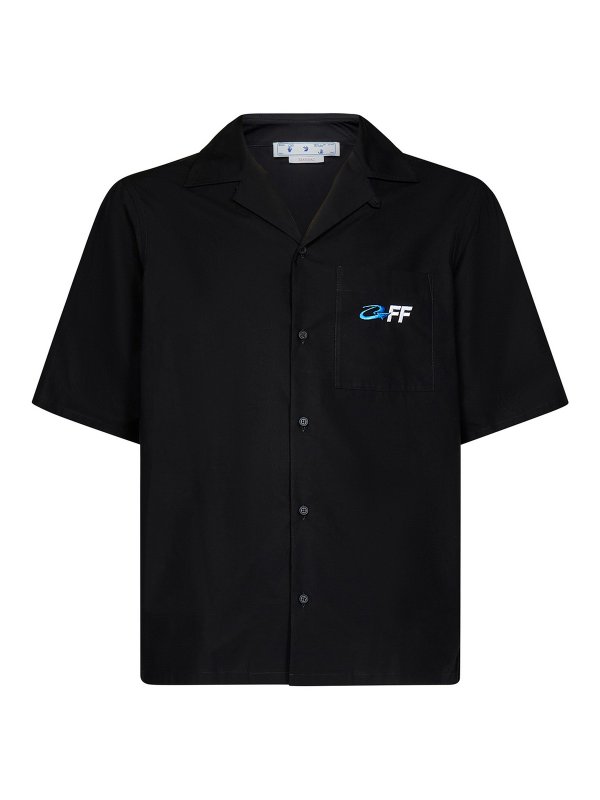OFF-WHITE: Chemises - Chemise - Noir