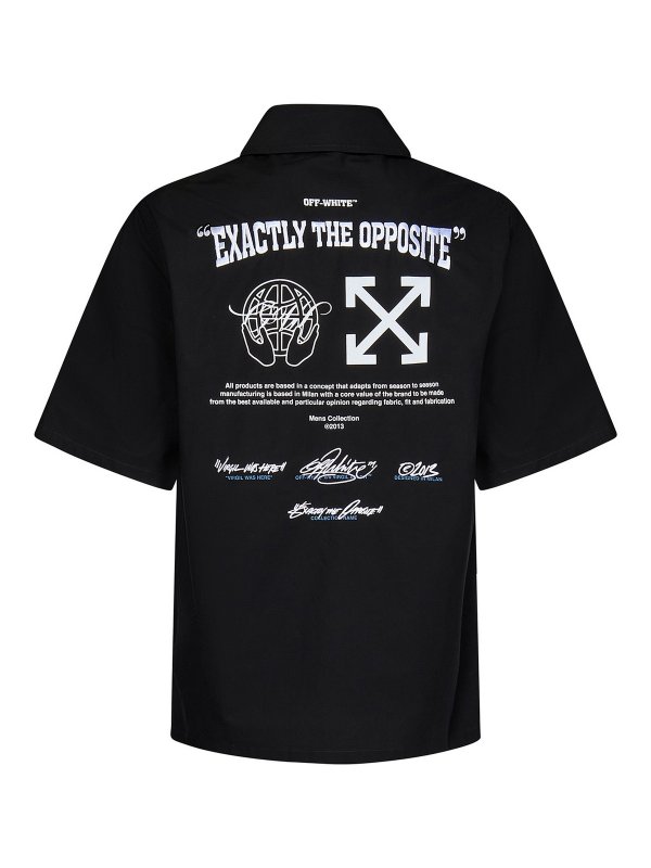 OFF-WHITE: Chemises online - Chemise - Noir