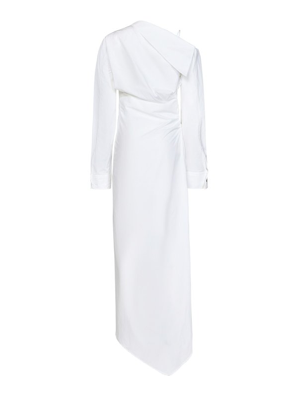 OFF-WHITE: abiti al ginocchio online - Abito midi