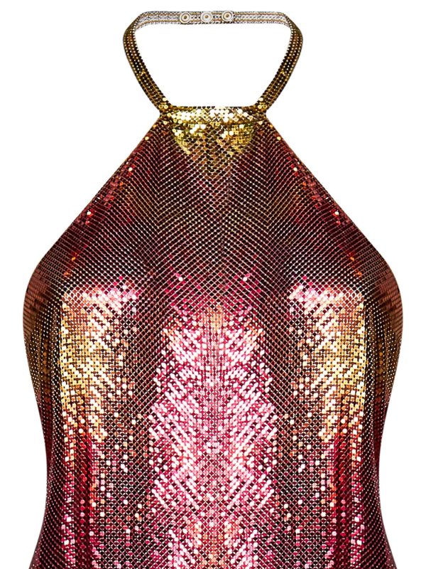 iKRIX PACO RABANNE: Tops & Tank tops - Multicolor gradient-effect pixel alum
