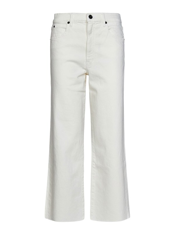 SLVRLAKE: flared jeans - Cropped jeans