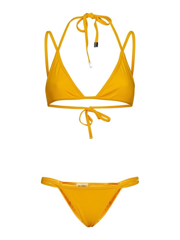 The Attico: Bikinis - Bikini - Amarillo