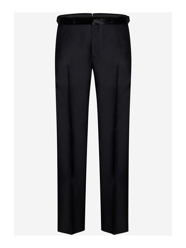 TOM FORD: Straight Leg Jeans - Hose- Schwarz