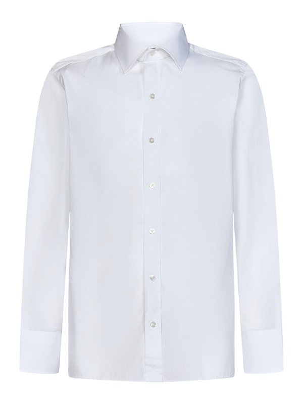 TOM FORD: Hemden - Hemd - Weiß