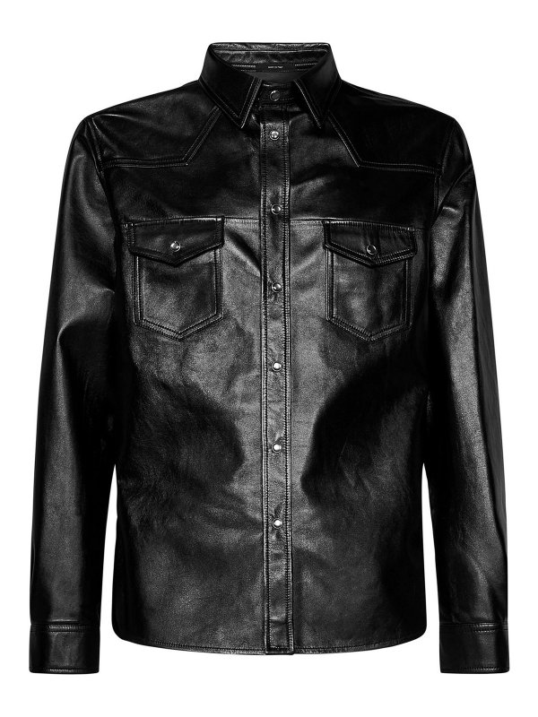 TOM FORD: Hemden - Hemd - Schwarz