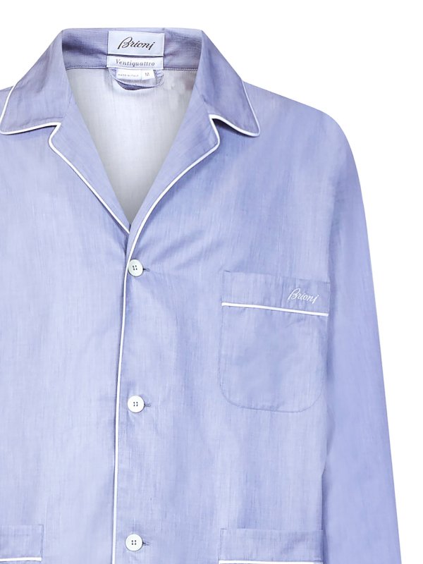 iKRIX BRIONI: Chemise - Bleu Clair