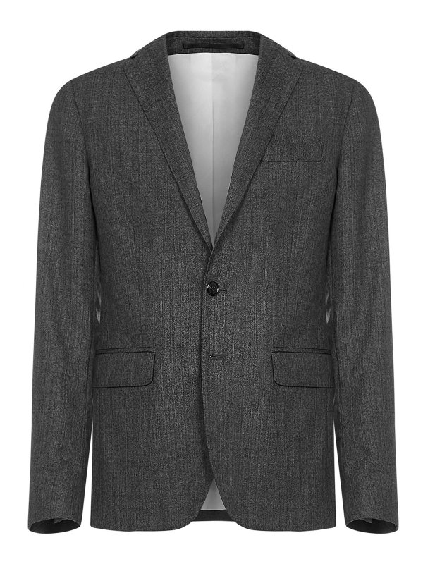 DSQUARED2: casual suits online - Paris 2 button gray suit