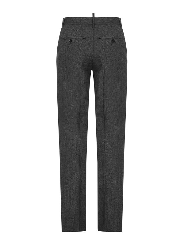 DSQUARED2 buy online Paris 2 button gray suit