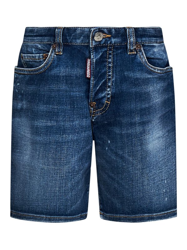 DSQUARED2: Shorts - Shorts - Azul