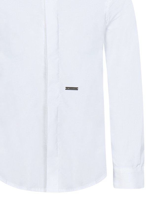 iKRIX DSQUARED2: shirts - White cotton shirt for boys