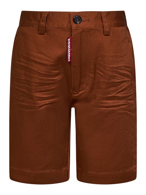 DSQUARED2: Shorts - Shorts - Marrón