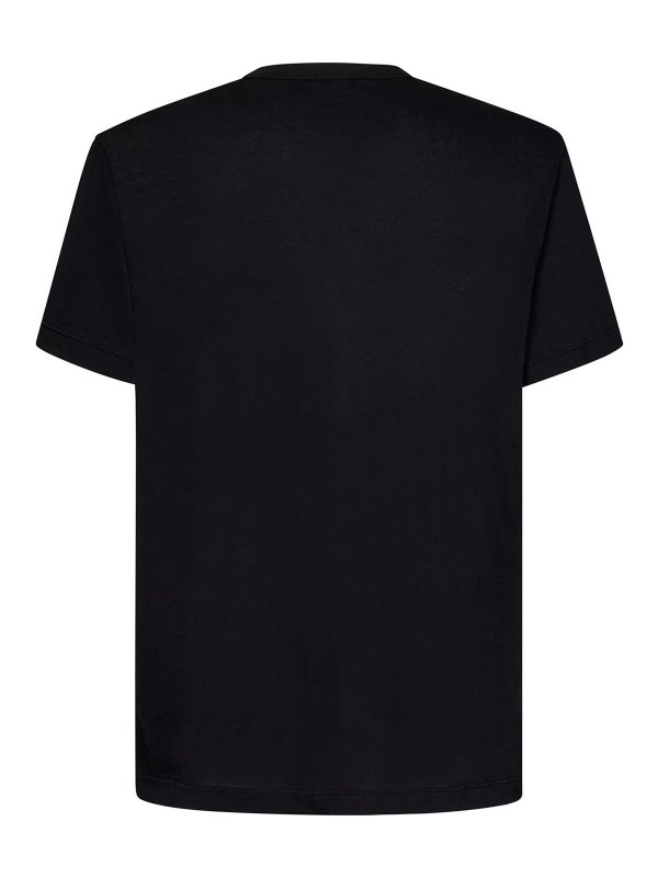 JAMES PERSE: crew necks online - Black crewneck t-shirt
