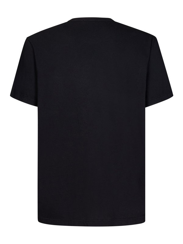 JAMES PERSE: crew necks online - Black crewneck t-shirt