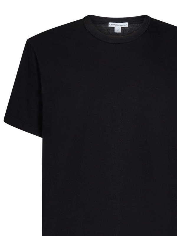 iKRIX JAMES PERSE: crew necks - Black crewneck t-shirt