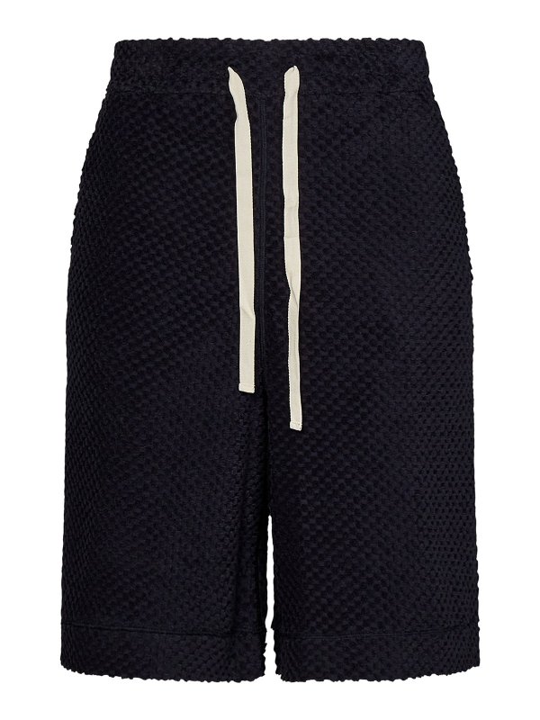 JIL SANDER: Hosen Shorts - Shorts - Blau
