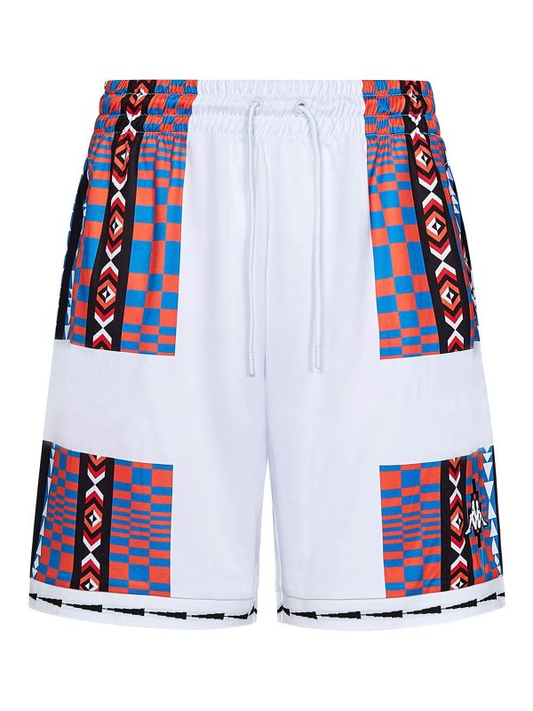 Marcelo Burlon County Of Milan: トラウザーショーツ - ショートパンツ - 白