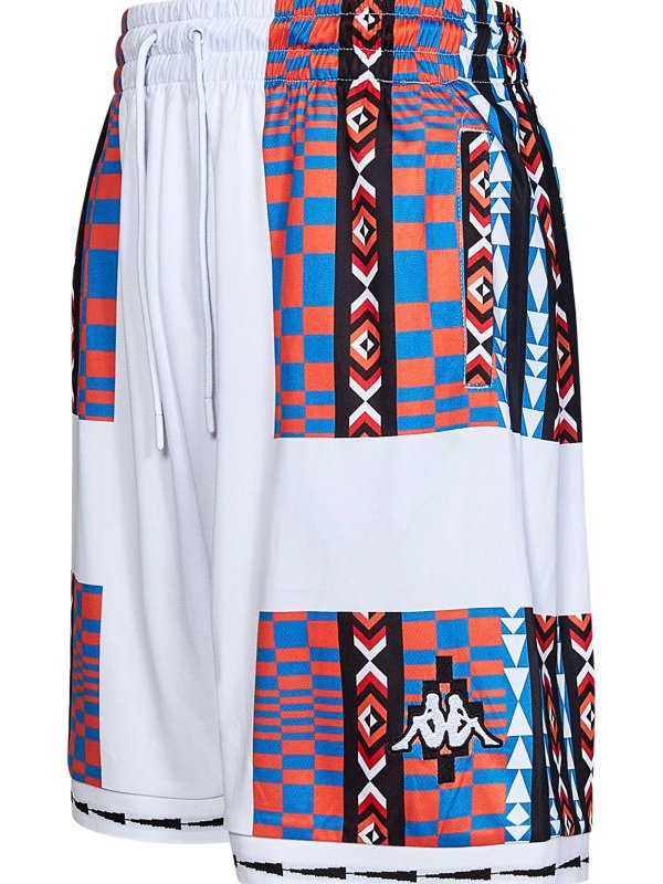 The Best Shops Marcelo Burlon County Of Milan: トラウザーショーツ - ショートパンツ - 白