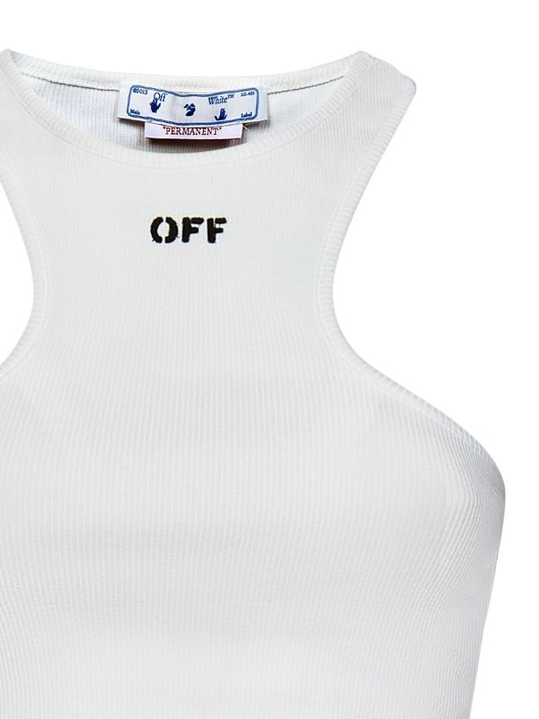 iKRIX OFF-WHITE: Top e canotte - Canotta corta bianca