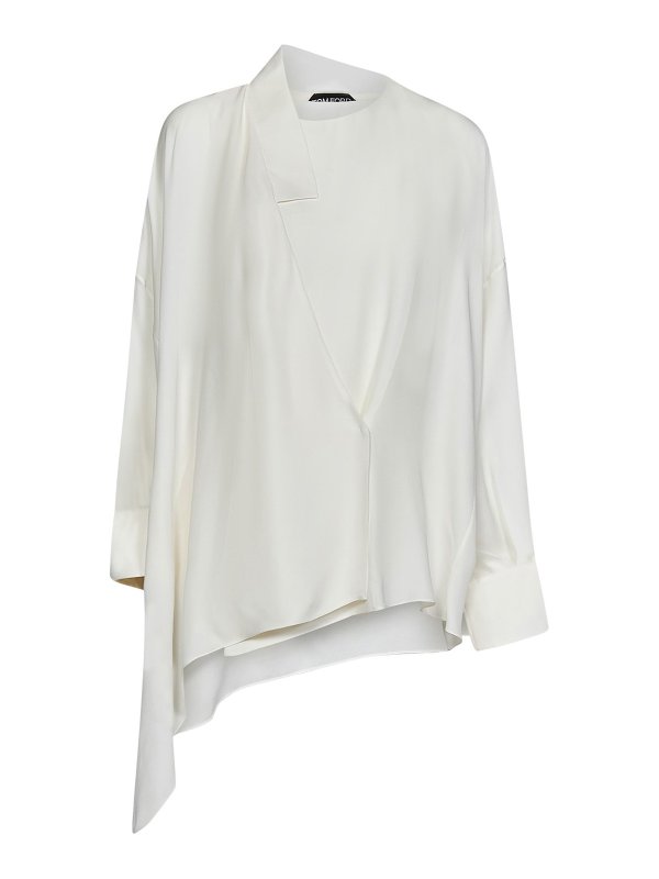 TOM FORD: ブラウス - ブラウス - 白