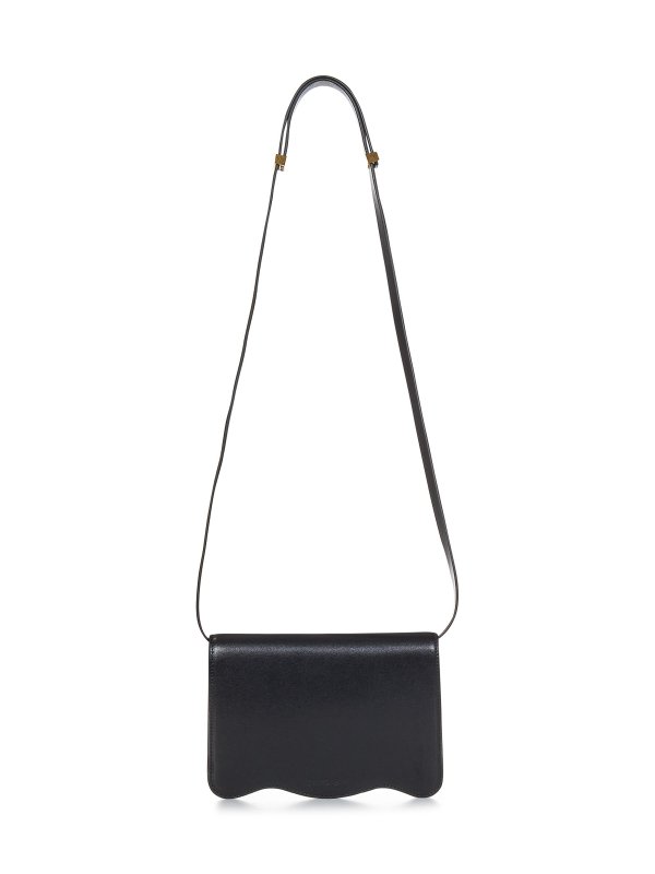 Palm Angels: shoulder bags online - Small black calfsk