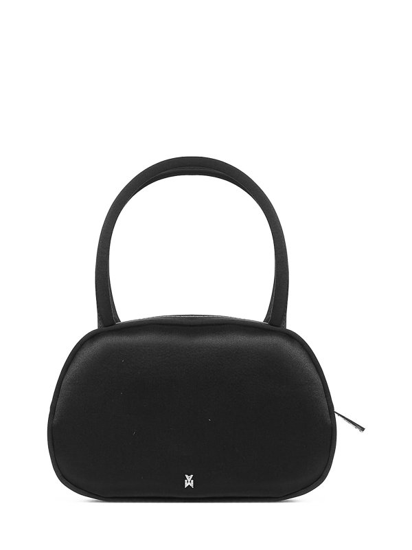 AMINA MUADDI: トートバッグ online - トートバッグ - 黒