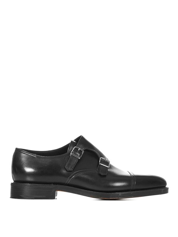 JOHN LOBB: レースアップシューズ - 編み上げ靴 - 黒