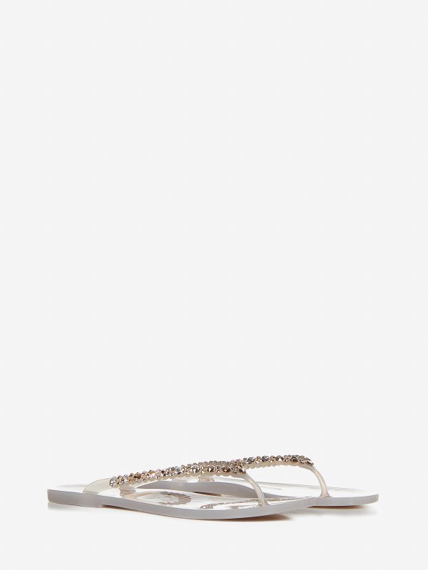 Sophia Webster: ciabattine mare online - Sandali