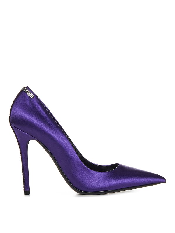TOM FORD: court shoes - Purple sat