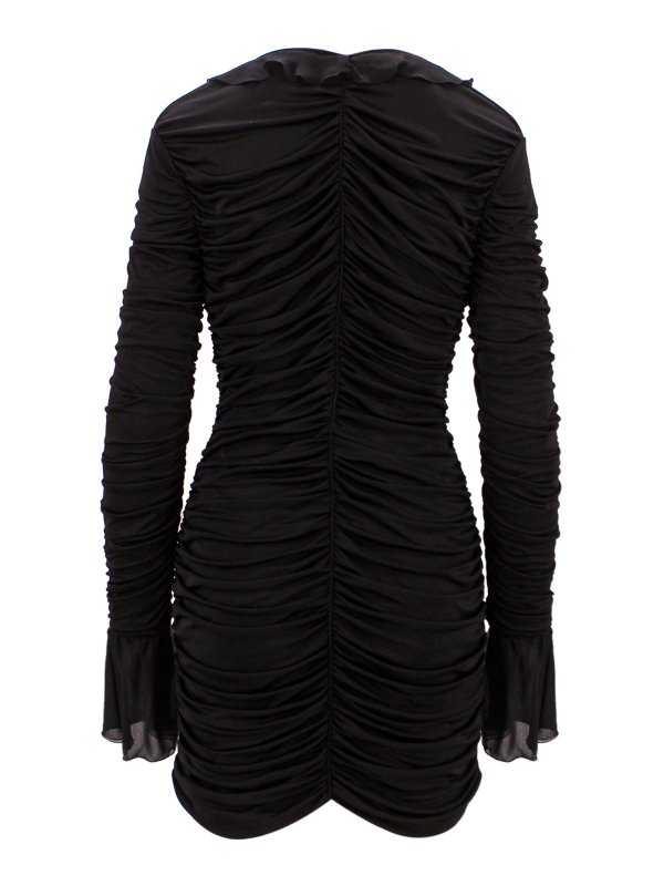 BLUMARINE: Robes courtes online - Robe Au Genou - Noir