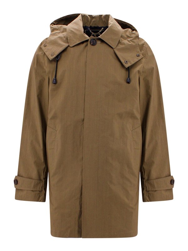 Sealup トレンチコート 46サイズ 極新品 定価28万Sealup トレンチコート ブラウン イタリア製 46 中綿入り