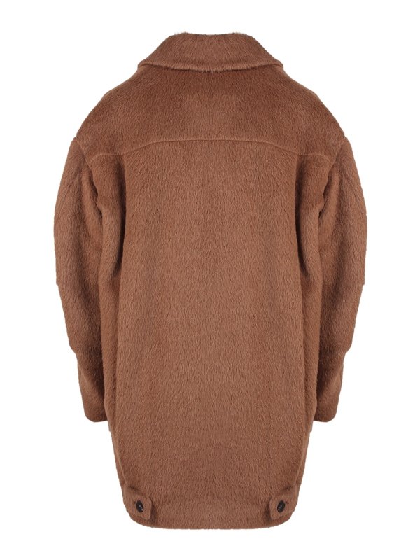 HEVO: Abrigos semilargos online - Abrigo Midi - Marrón