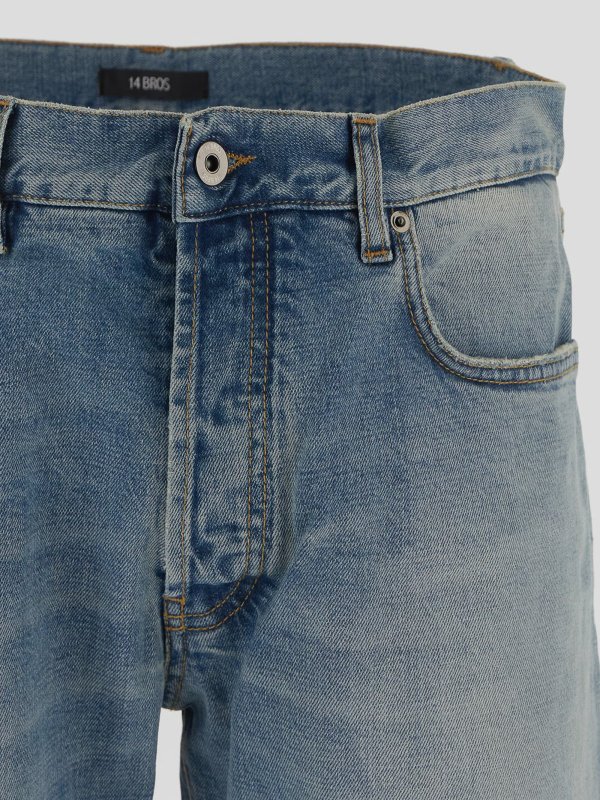 iKRIX 14BROS: Jeans Rectos - Vaqueros Rectos - Lavado Claro