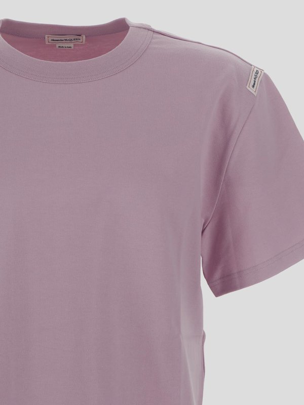 The Best Shops ALEXANDER MCQUEEN: Camisetas - Camiseta - Plata