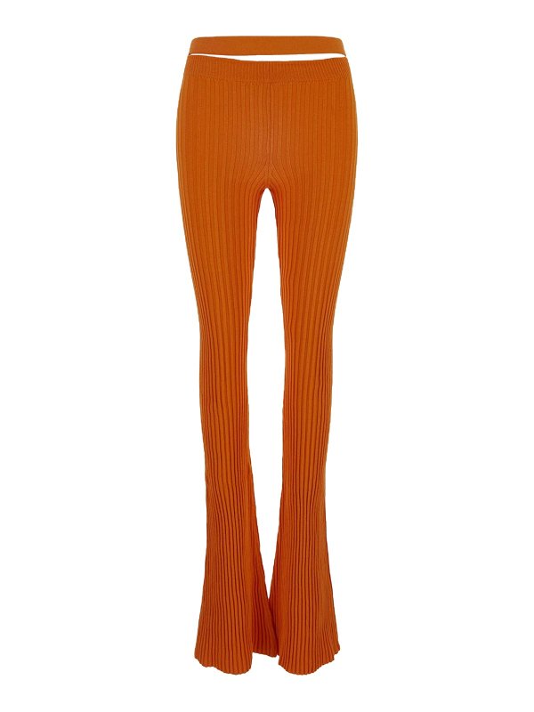 ANDREĀDAMO: casual trousers - Flared trousers