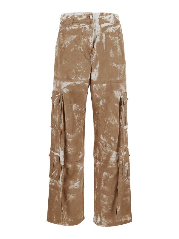 ANDREĀDAMO: Pantalones casual - Cargo casual - Beis