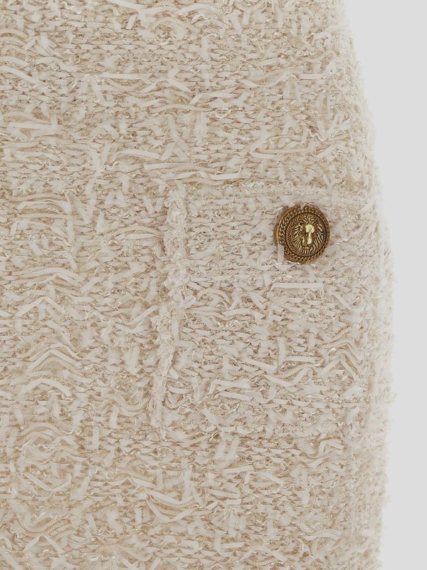 iKRIX Balmain: Knielange und Midi Röcke - Midirock - Nude