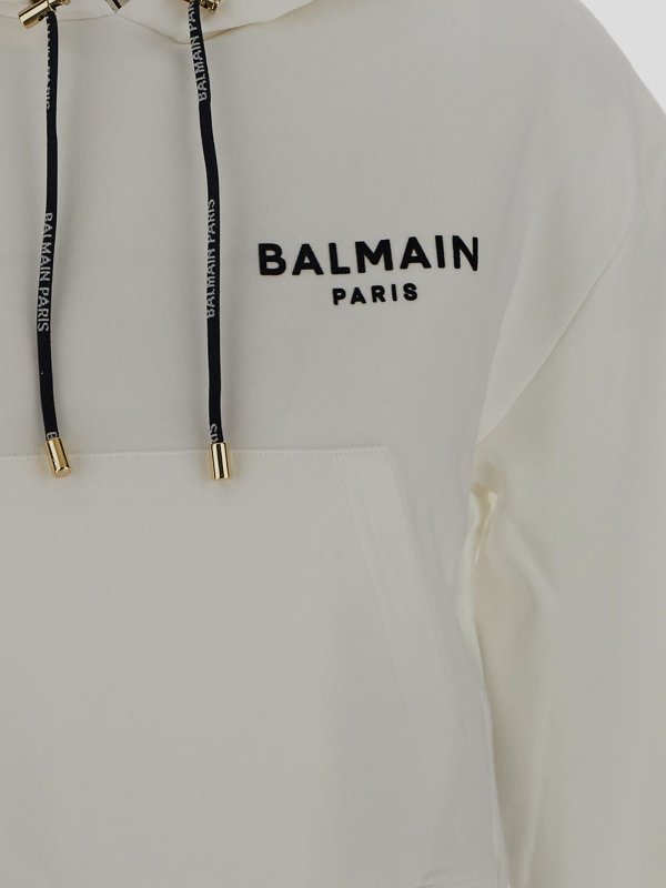 iKRIX Balmain: Sudaderas y suéteres - Camisa - Blanco