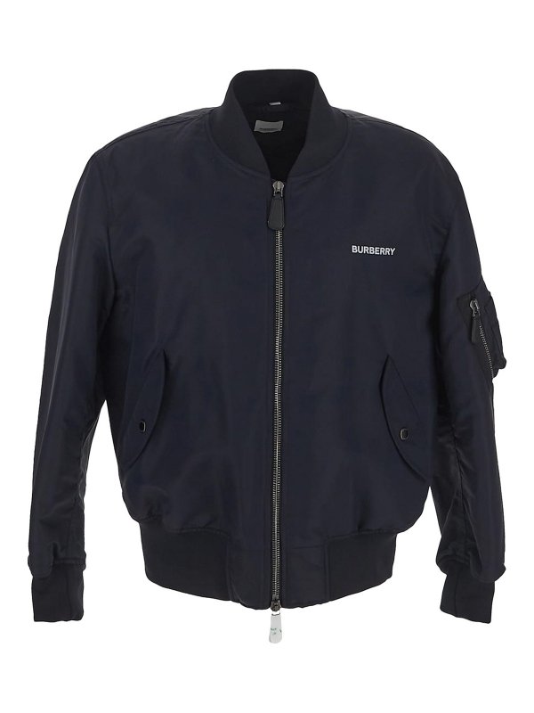 BURBERRY: casual jackets - Burberry blue jacket