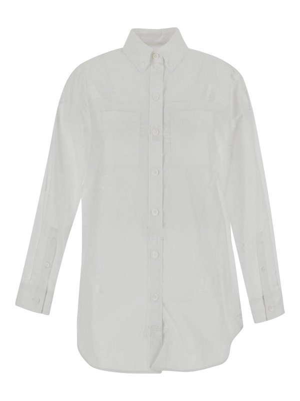 BURBERRY: Hemden - Hemd - Weiß