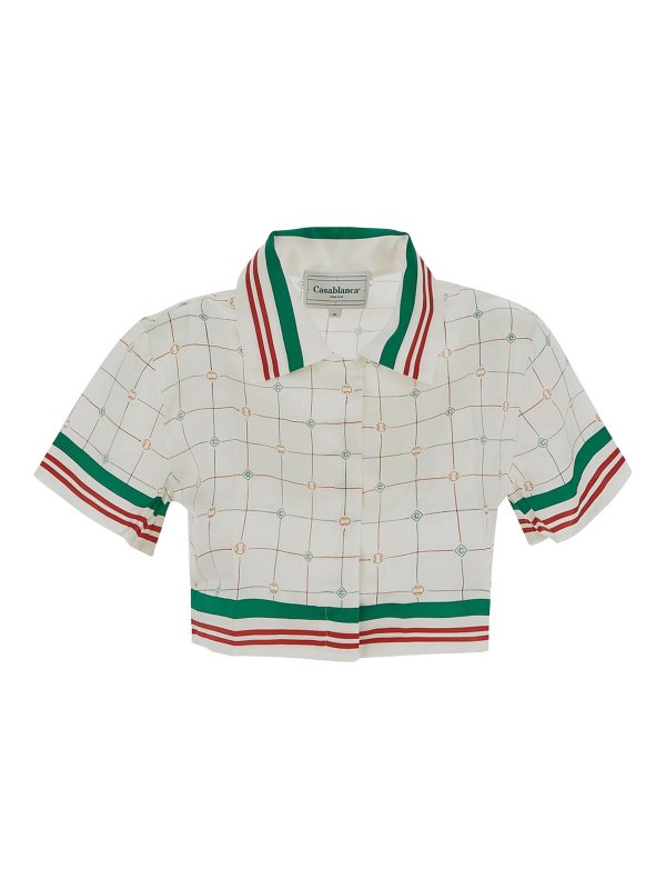 CASABLANCA: Chemises - Chemise - Blanc